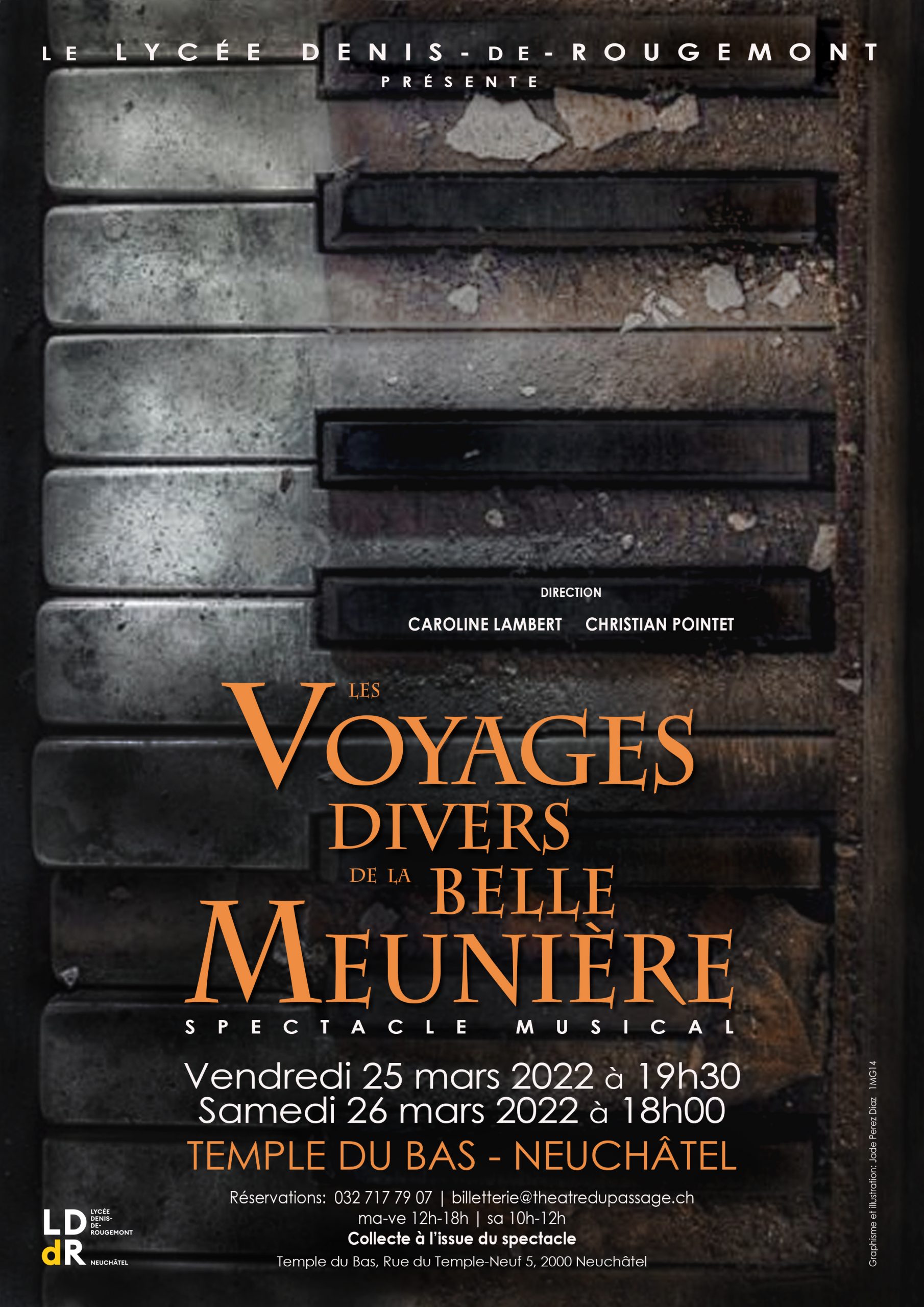 Spectacle musical du LDDR | Les Voyages divers de la belle Meunière
